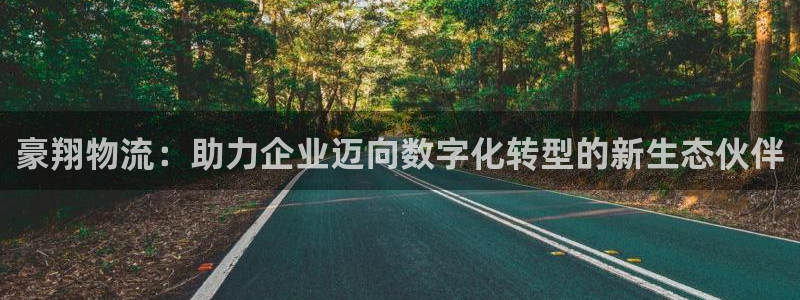 豪门国际是正规软件吗:豪翔物流:助力