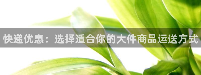 豪门国际官网下载多少钱:快递优惠:选